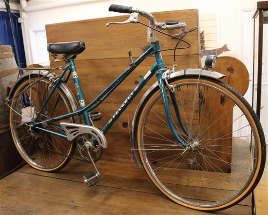 A 60s Peugeot bicycle
